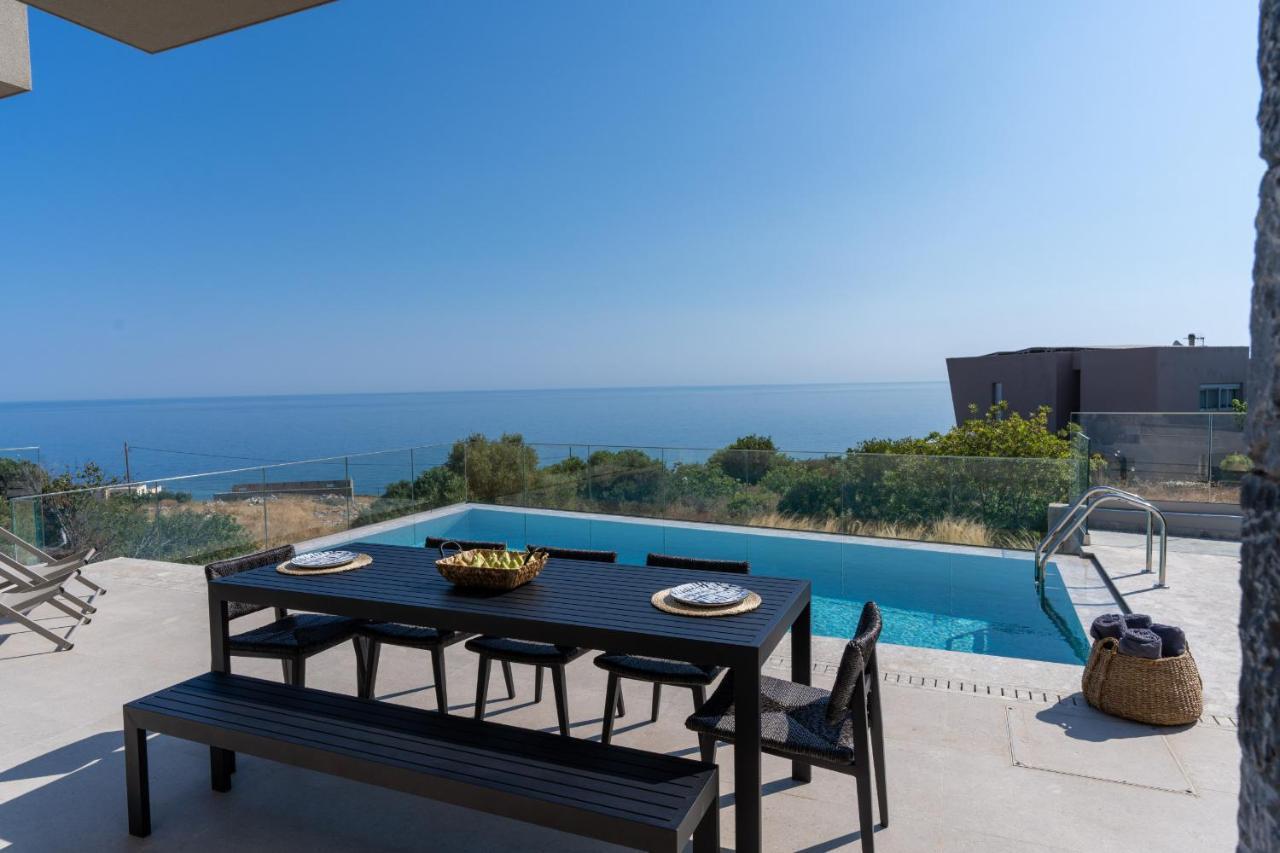 Villa Onyx - With Private Heated Pool Atsipopoulo Bagian luar foto
